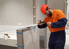 Supply and install stainless steel profiles